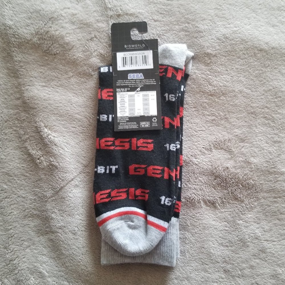 SEGA Genesis Crew Socks - Picture 2 of 4